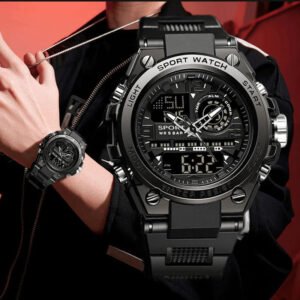 Reloj Deportivo Digital Hombre Cuarzo Resistente A Golpes