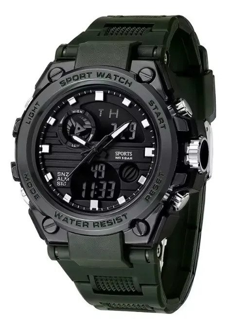 Reloj Deportivo Digital Hombre Cuarzo Resistente A Golpes - Image 7