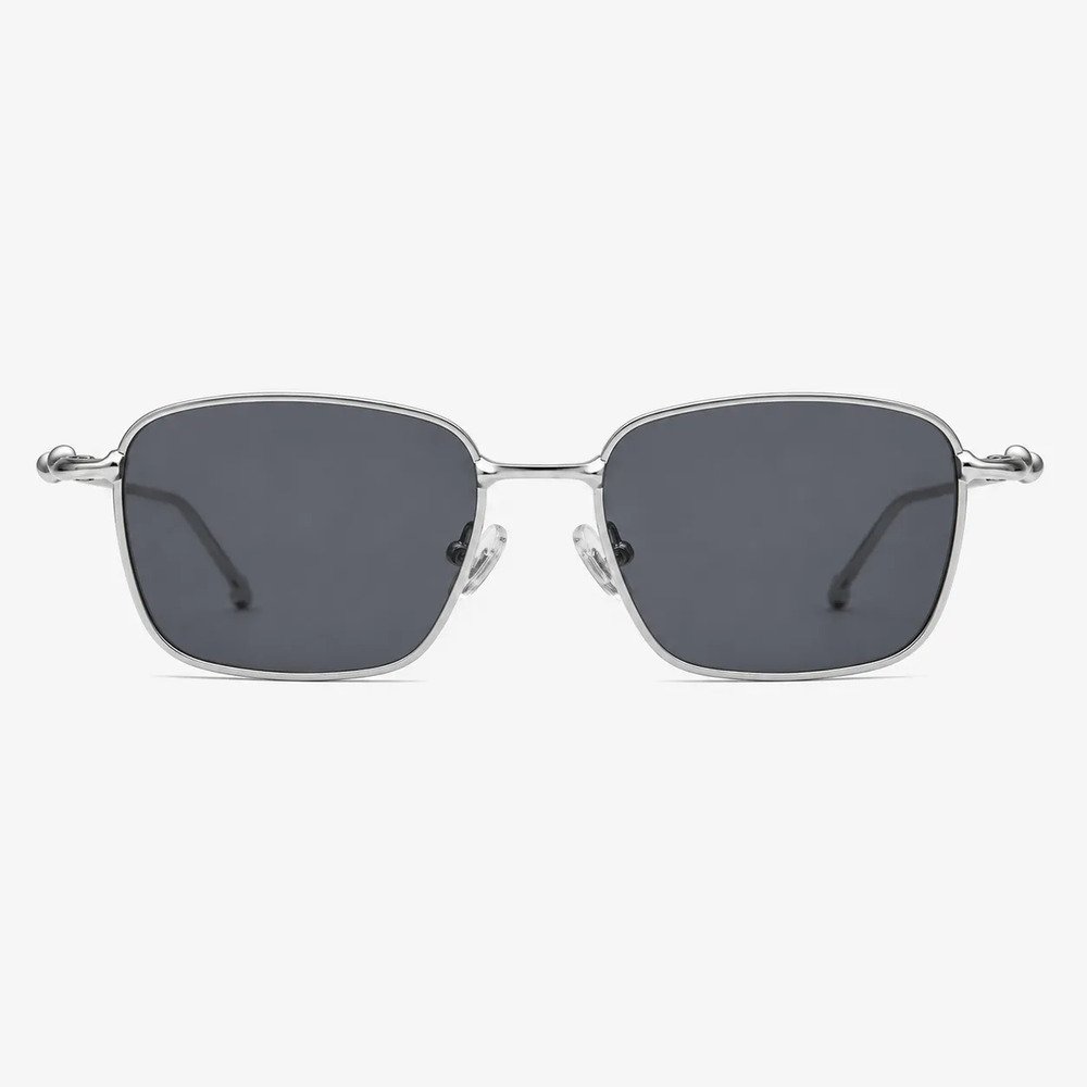 Lentes De Sol Cuadrados Para Hombre Armazón Metálico Tac - Image 2