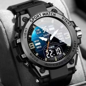 Reloj Deportivo Hombre Analógico Digital Led Multifunción